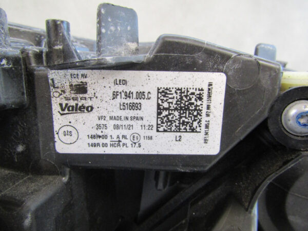 Koplamp Seat Ibiza V Arona Facelift LED 21- 6F1941005C Links S591/E72