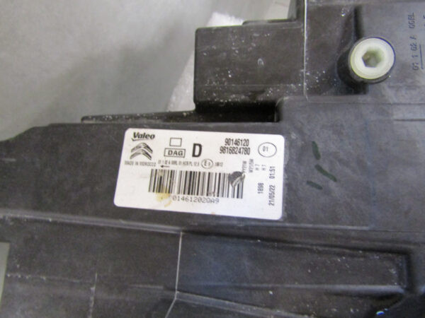 Koplamp CITROEN BERLINGO 4 IV 18- 9816824780 Rechts A567/D83