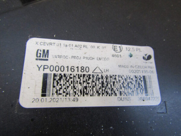 Koplamp Opel Grandland X FULL LED 17-21 YP00016180 LINKS Q260/F121