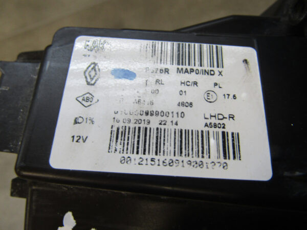 Koplamp Renault Clio V LED PURE VISION 19-23  Rechts Q731/K5 6B