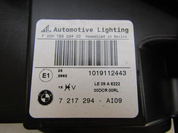 Koplamp BMW X3 F25 XENON 10-14 7217294 Rechts S713/K5/8