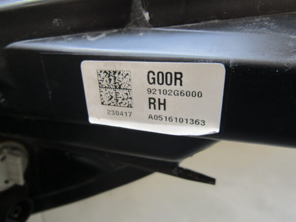 Koplamp Kia Picanto 3 17-20 Rechts 92102G6000 Q760/F117