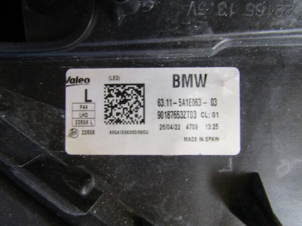 Koplamp BMW 2 F44 Gran Coupé FULL LED 19-24 63115A1E06303 LINKS  S76/C125