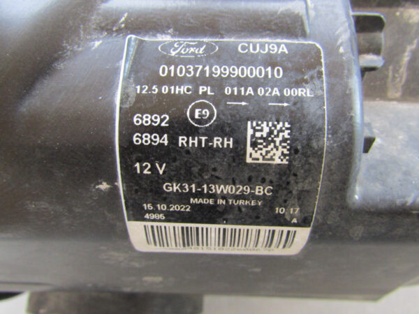 Koplamp Ford Transit MK8 Halogeen 13- RH GK3113W029 Rechts Q653/K5/10G