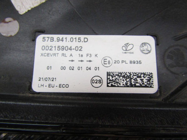 Koplamp Skoda Karoq FULL LED 17-21 LH 57B941015D Links Q596/K5/9B