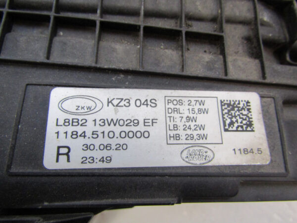 Koplamp Land Rover Defender II FULL LED 20- L8B2 13W029 EF Q20/C38