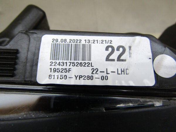 Koplamp Toyota CHR CH-R FACELIFT FULL LED 20-23 81150-YP280 Links Q606/K5/10C