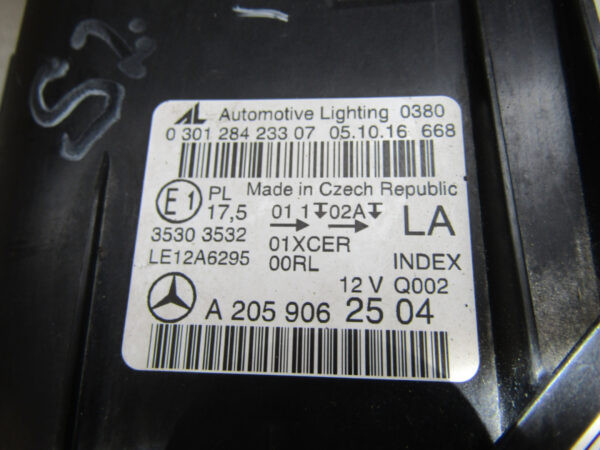 Koplamp Mercedes C Klasse W205 LED HIGH PERFORMANCE 14-18 Links Q774/F57