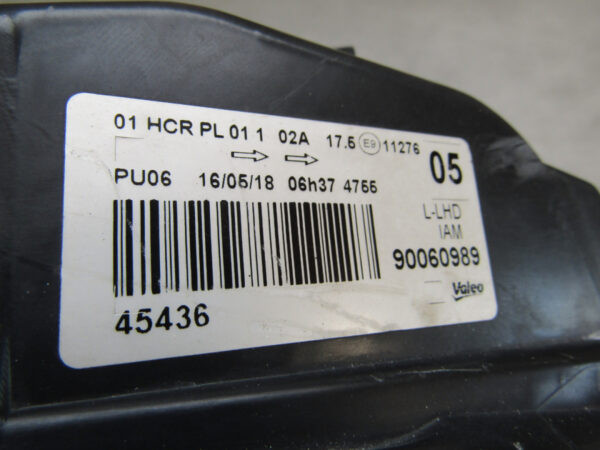 Koplamp Citroen C1 II Halogeen 14- 90060989 Links Q648/A146