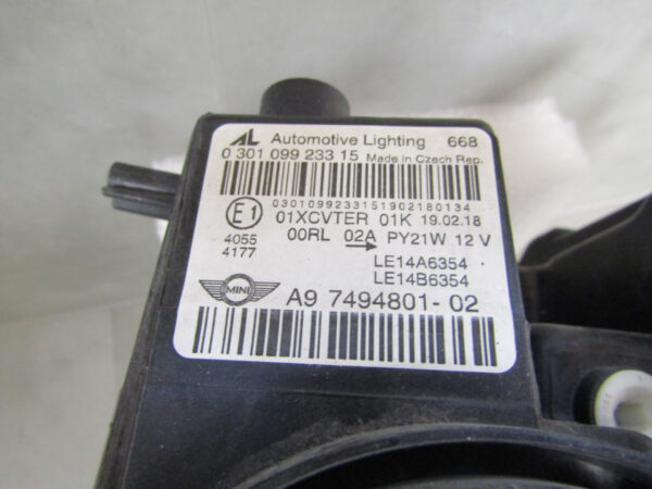 KOPLAMP Mini Countryman F60 LED 16-20 7494801 LINKS Q196/C67