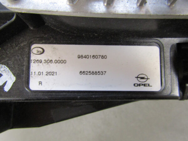 Koplamp OPEL Astra L VI FULL LED iLUX 22- 9840160780 Rechts Q835/K4/1D