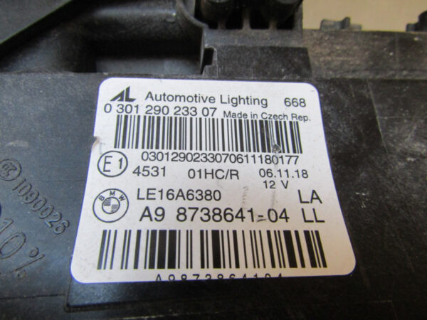 Koplamp BMW 2 F45 F46 FACELIFT LCI FULL LED 18-22 8738641 LINKS Q261/A87