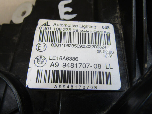 Koplamp BMW 3 G20 G21 LASER 18-22 9481707 Links Q667/A192