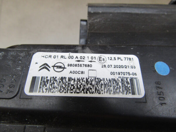 Koplamp Citroen Jumpy 3 16-23 Vivaro 19-23 9808567680 Links  Q696/K5/2B