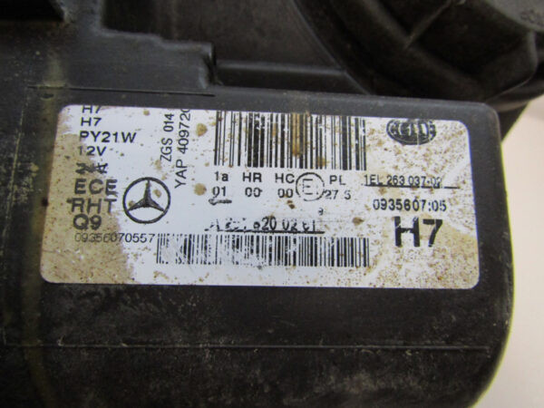 KOPLAMP Mercedes R Klasse W251 05-09 A2518200261 RECHTS Q23/E43