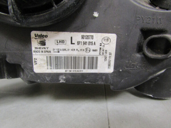Koplamp Seat Arona Ibiza 5V Half Led 17-21 6F1941015A Links S605/B160