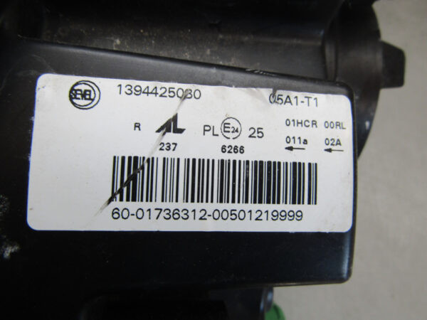 Koplamp Fiat Ducato Boxer Jumpy Facelift LED 1394425080 Rechts Q611/K5/9D