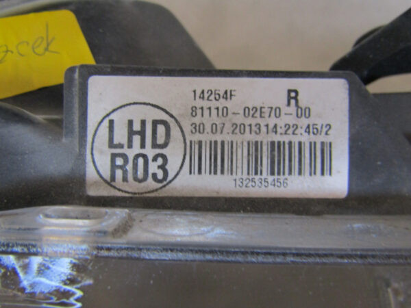 KOPLAMP Toyota Corolla E16 E17 E18 Led 13-16 81110-02E70-00 RECHTS S159/F50