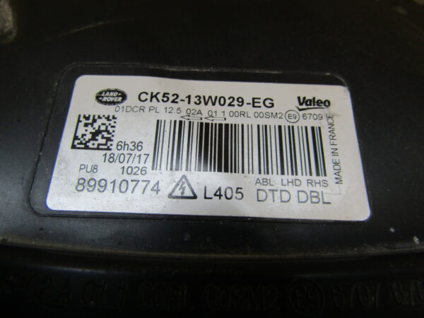 KOPLAMP Range Rover Vogue L405 XENON 12-17 CK52-13W029-EG RECHTS Q333/B151