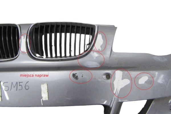 Bumper BMW 1 Serie E81 E87 M-Pakket M Pakket 7837255 Voorbumper SM56