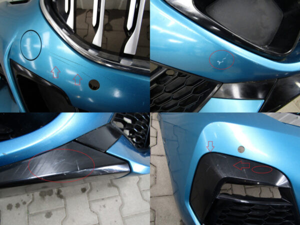 Bumper  BMW 2 F44 Gran Coupe M-Pakket M Pakket 19- WIĄZKA PDC  51118075476  Voorbumper PJ229