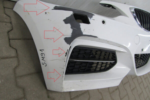 Bumper BMW 2 F22 F23 M-Pakket M Pakket 14- 5111-8055299 Voorbumper SM91