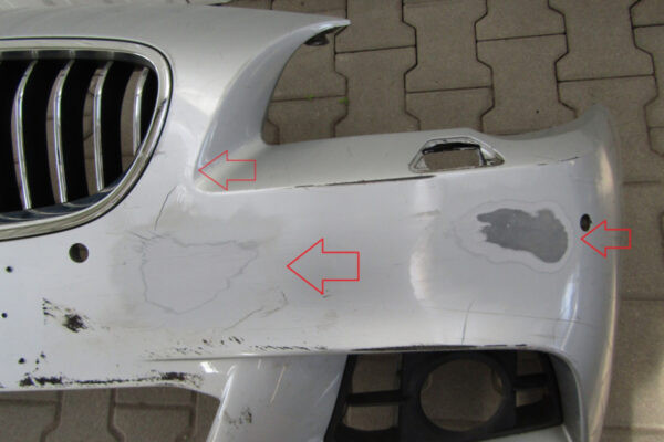 Bumper BMW 5 F10 F11 M-Pakket M Pakket Facelift 13-17 Voorbumper JM1656