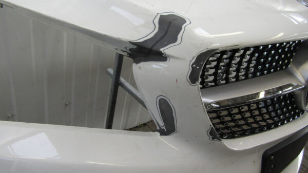 Bumper Mercedes CLA W117 C117 AMG Facelift 16-18 Voorbumper Q3717