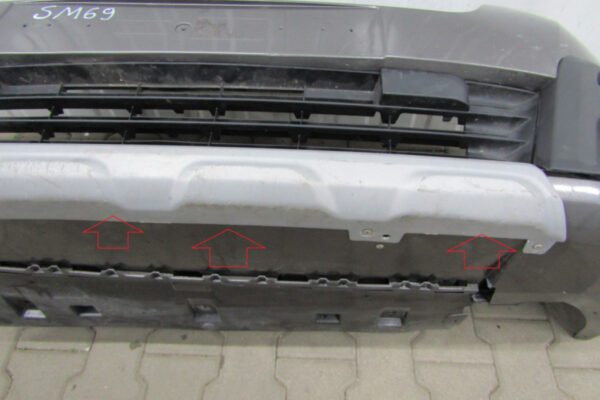 Bumper  Peugeot Partner 2 II 	 Facelift  15- 9810923277   Voorbumper  SM69