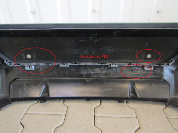 Bumper  BMW X3 G01 LCI  FaceLIFT  M-Pakket M Pakket   5112 8081855  Achterbumper Q1744