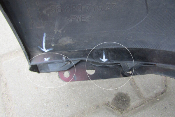 Bumper	 PEUGEOT 207   Facelift 09-12      Voorbumper  MZ661