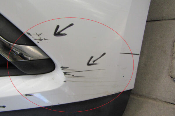 Bumper  RENAULT SCENIC IV 16- Voorbumper MZ1009
