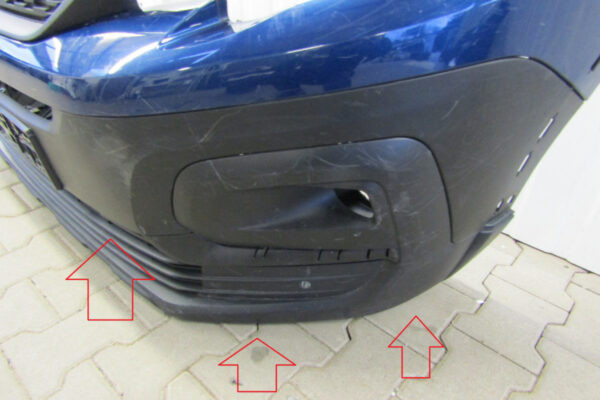 Bumper  Peugeot Rifter III 3 18-  9816755880   Voorbumper   MK299