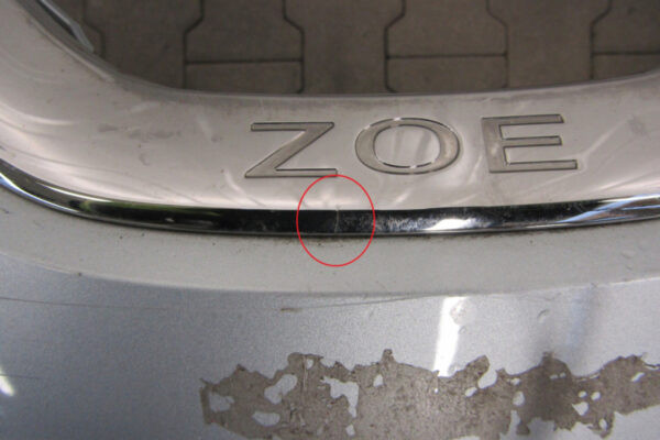 Bumper	Renault Zoe   Facelift  19-  2217036X	 voorbumper  KS5788