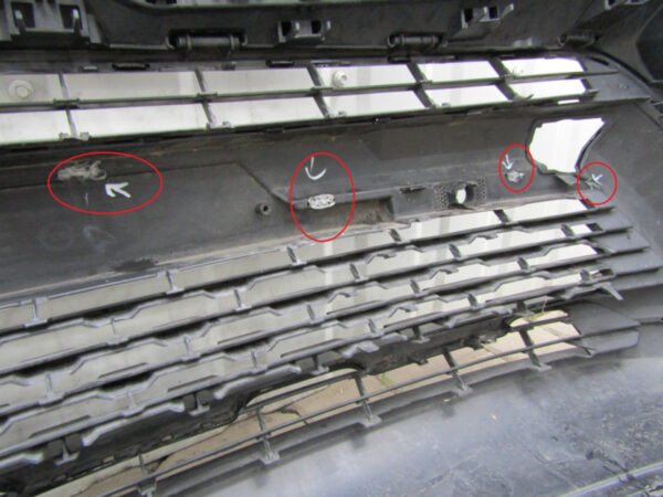 Bumper Opel Crossland FACELIFT 20- 39172210 Voorbumper PJ242