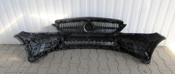 Bumper Mercedes C Klasse W205 AMG Facelift 18- Voorbumper KS6016