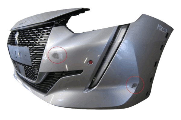 Bumper  Peugeot 208 2 II GT-Line 19-   98312815VH   Voorbumper   MK284