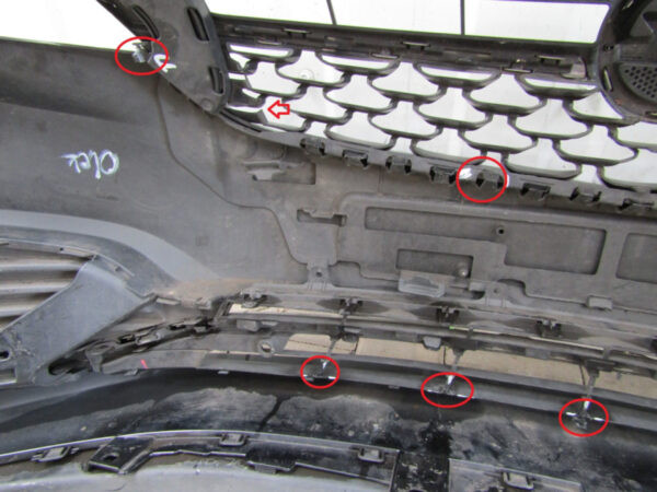 Bumper Opel Astra K 5 V OPC Line 15-18 39086948 Voorbumper KS7801