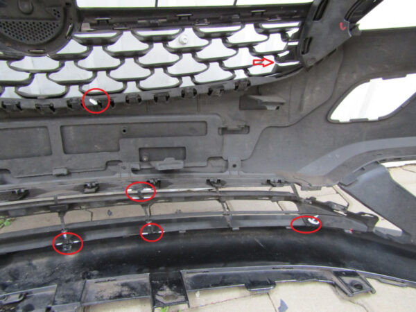Bumper Opel Astra K 5 V OPC Line 15-18 39086948 Voorbumper KS7801