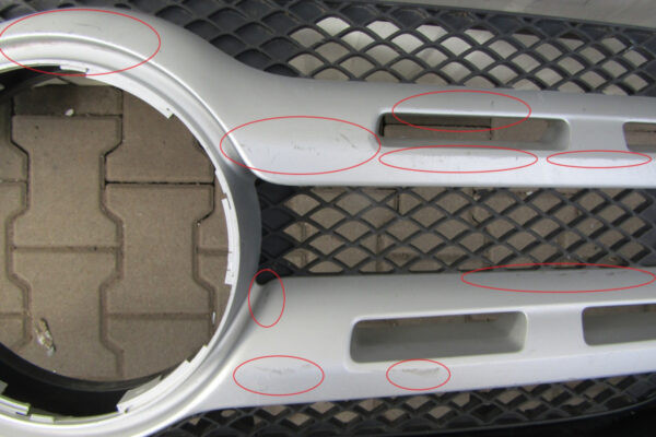 Bumper Mercedes X klasse X470 17- W470 62026-5XJ0H 620265XJ0H Voorbumper PJ378
