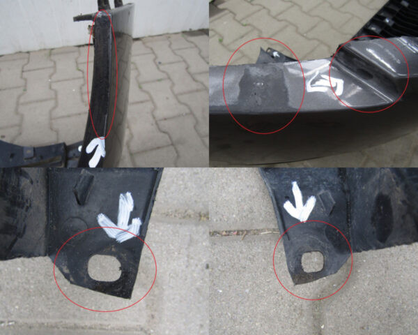 Bumper	 Peugeot 308 II 2   Facelift  17-    Voorbumper   MZ1398