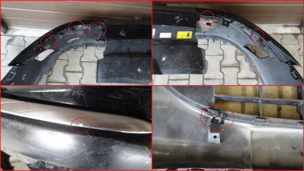 Bumper   Peugeot 407 04-11  8501956091  Voorbumper    Z1195