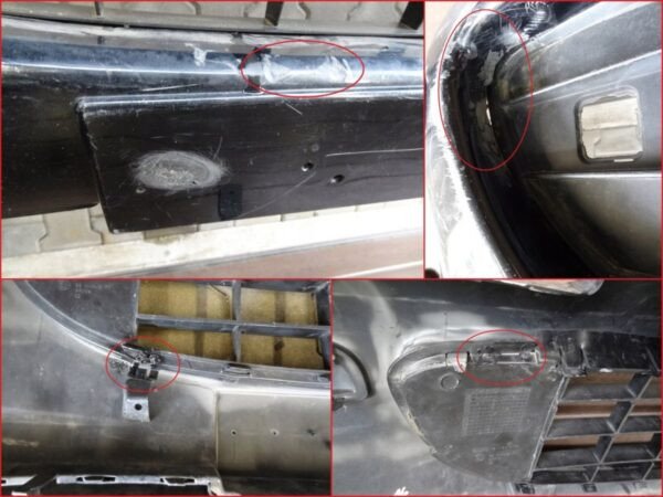 Bumper   Peugeot 407 04-11  8501956091  Voorbumper    Z1195