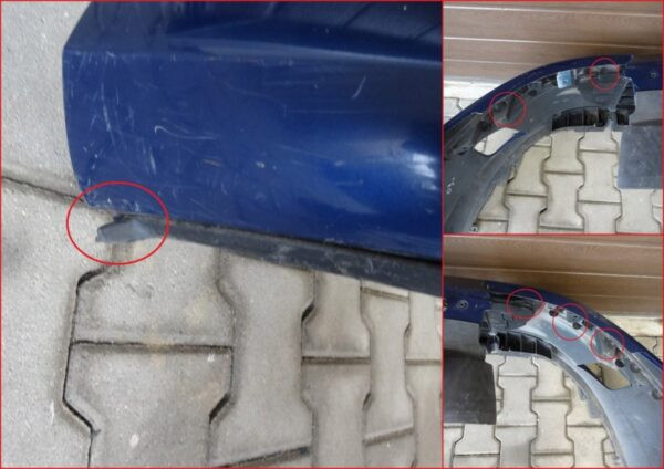 Bumper  Peugeot 407 04-11  8501949647  Voorbumper   Z1203