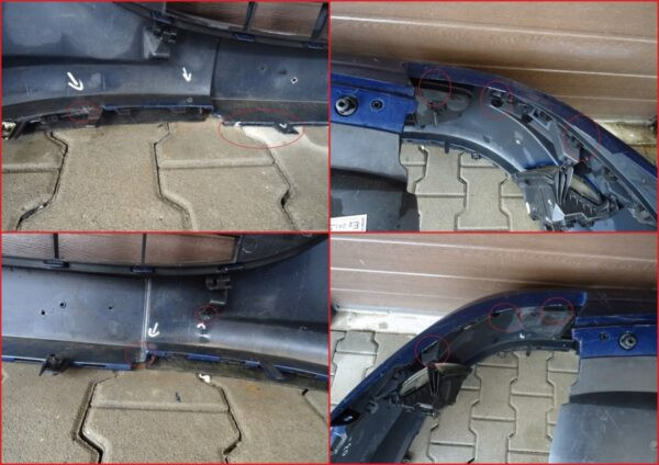 Bumper  Peugeot 407 04-11  8501627152  Voorbumper    Z1196