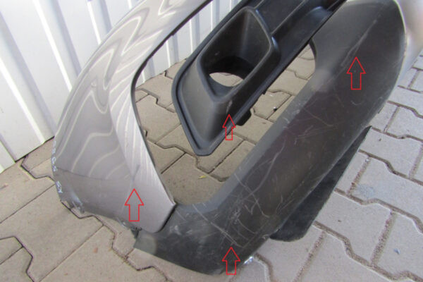 Bumper	Renault Captur Facelift	17-19   620227019		 voorbumper  KS5985
