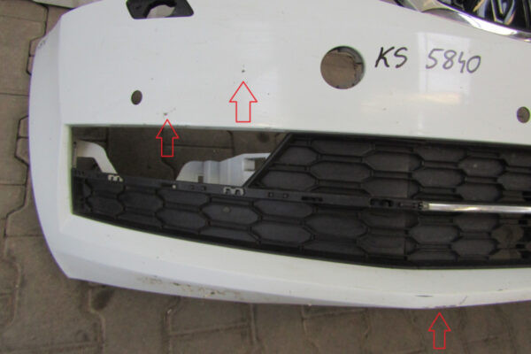 Bumper Skoda Octavia 3 III 5E0 Facelift 16- 6E0807221 Voorbumper KS5840
