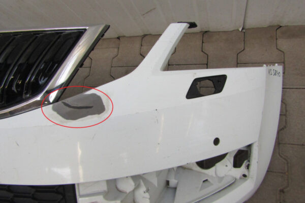 Bumper Skoda Octavia 3 III 5E0 Facelift 16- 6E0807221 Voorbumper KS5840