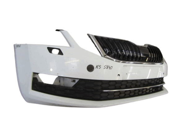 Bumper Skoda Octavia 3 III 5E0 Facelift 16- 6E0807221 Voorbumper KS5840