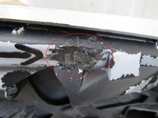 Bumper RENAULT MEGANE III COUPE CABRIO FACELIFT  Voorbumper  MZ870